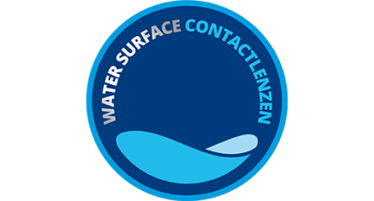 Water surface contactlenzen logo