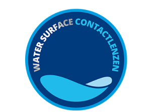Water surface contactlenzen logo