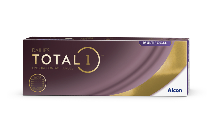 Productverpakking van Dailies Total1 for Astigmatism torische daglenzen van Alcon
