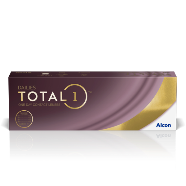 Dailies Total1 Contact Lenses Product Box