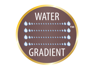 Logotipo de tecnología de gradiente acuoso