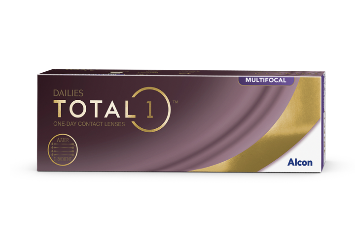 Alcon Dailies Total1 Multifocal napi eldobható kontaktlencse termékdoboz