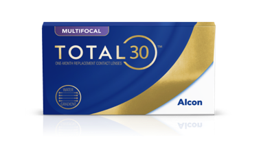 Alcon Total30 Multifocal havi többször használatos kontaktlencse termékdoboz