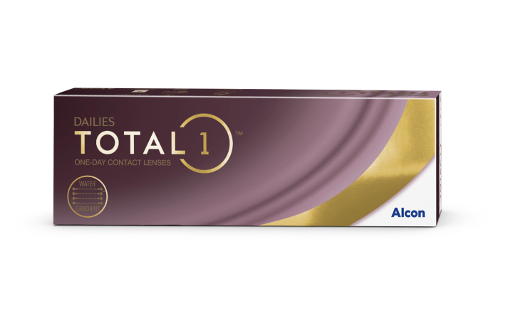 Dailies Total1 Contact Lenses Box