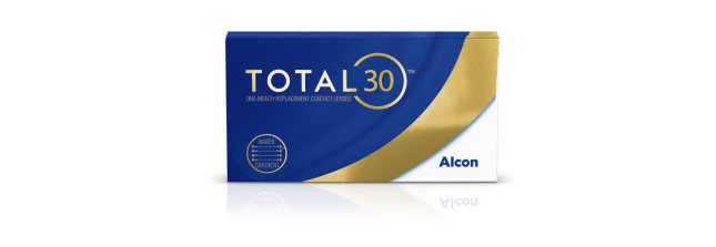Pakiranje mesečnih kontaktnih leč Total30
