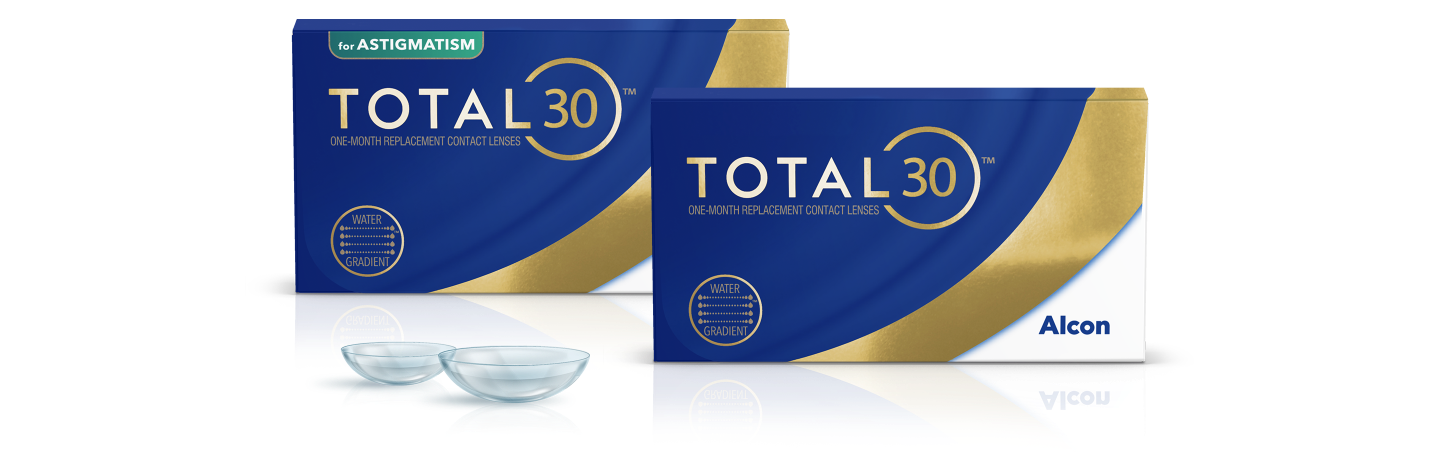 TOTAL30® Monthly Contact Lenses from Alcon | TOTAL®