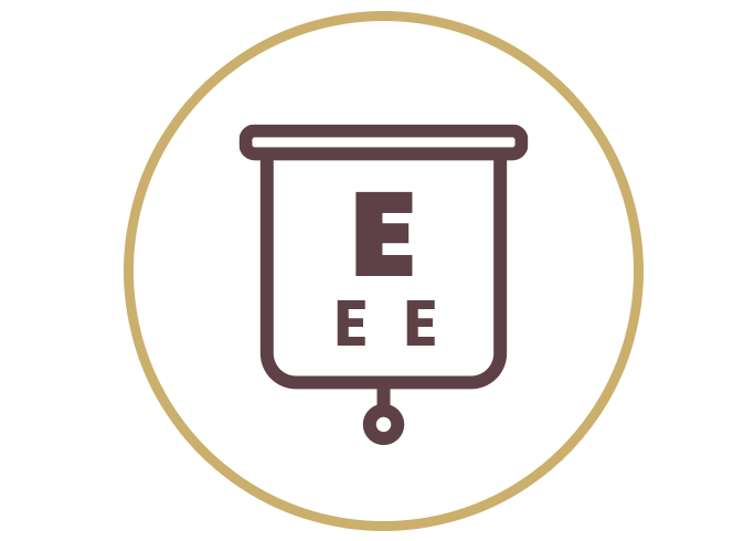 Eye chart icon
