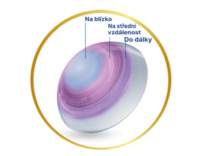 Image of contact lens with description