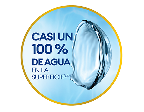 Lente de contacto con oxígeno (O2) pasando a través de la lente