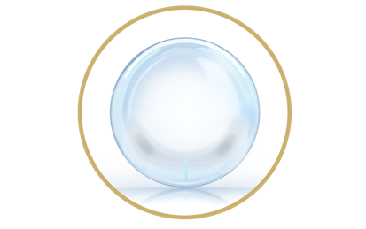 A single contact lens