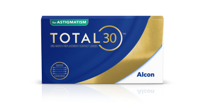 Embalagem de lentes de contacto mensais Total30 for Astigmatism da Alcon