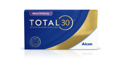 Embalagem de lentes de contacto mensais Total30 for Multifocais da Alcon